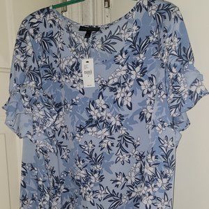 Lane Bryant Floral Blouse